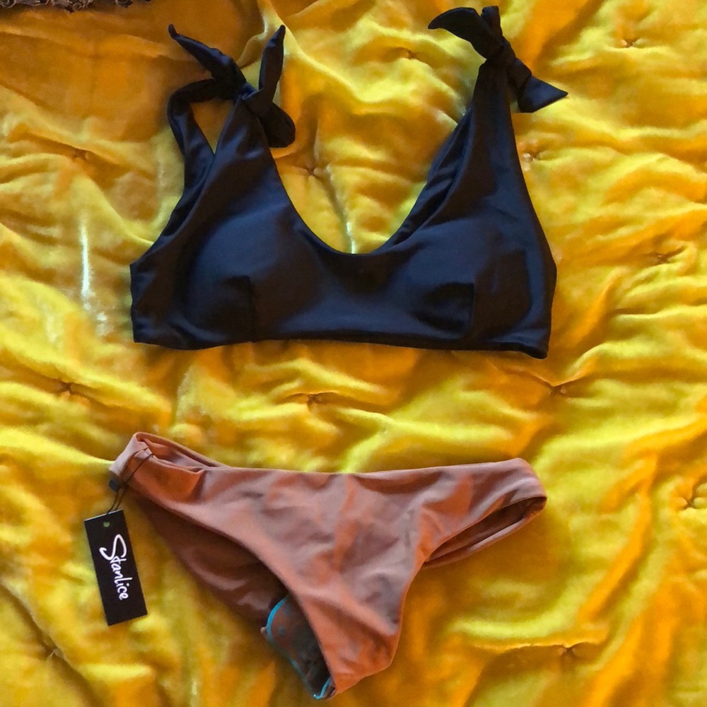 Never worn!! Stanlice bikini SMALL